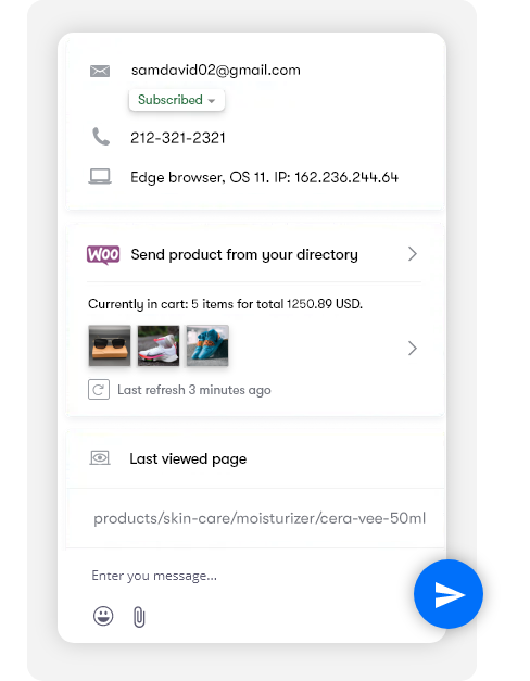 Gather Customer Insights