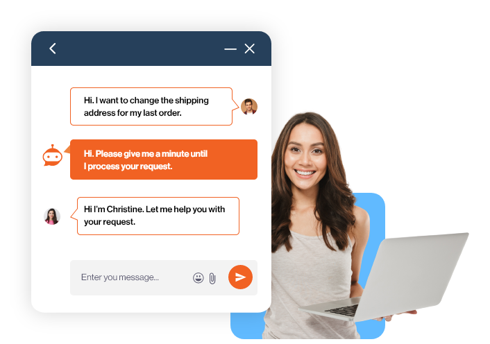 Route only complex questions to agents