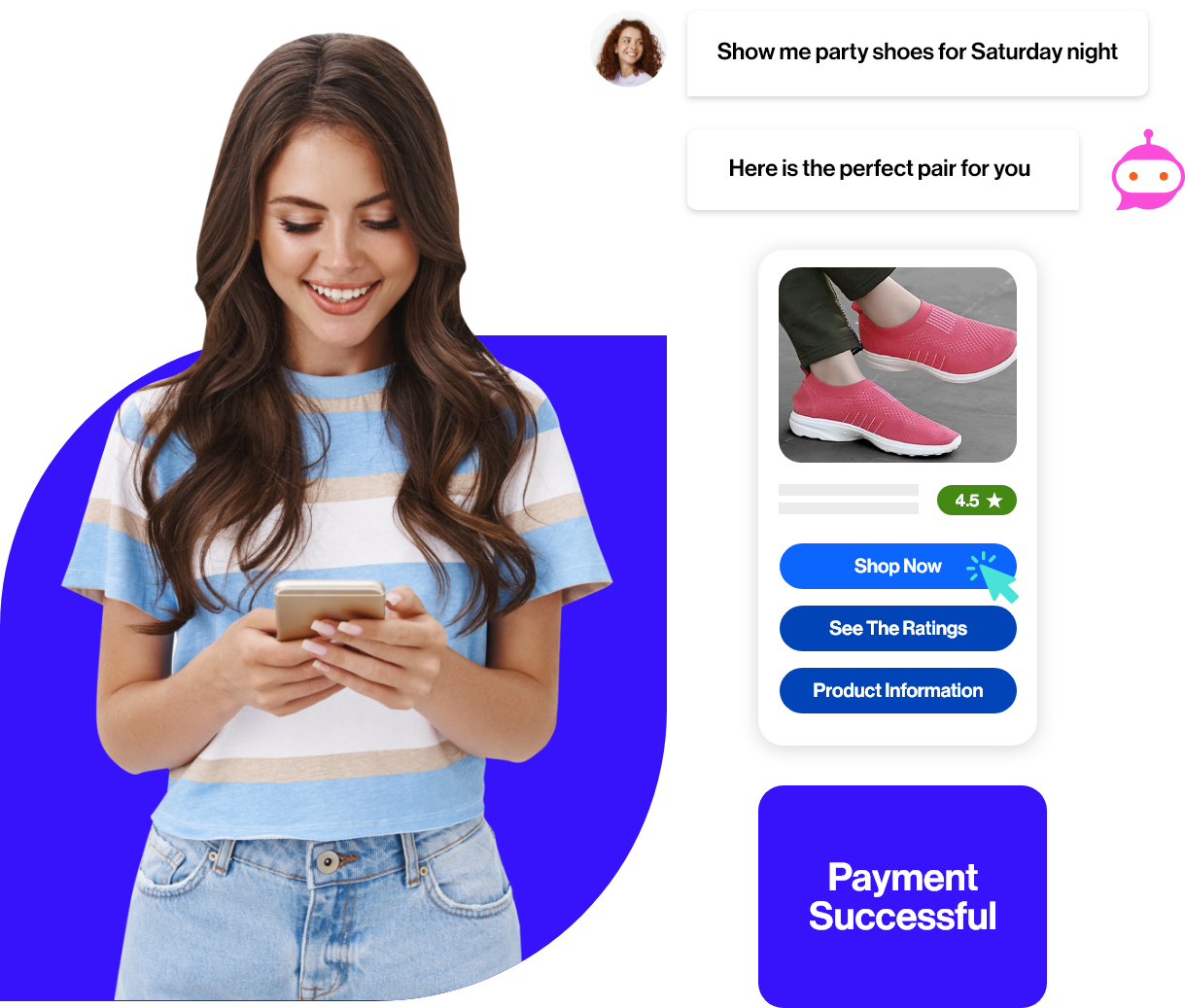 Get an AI-powered sales rep for your eCommerce store