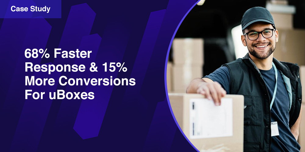 68% Faster Response & 15% More Conversions For uBoxes 68% Faster Response & 15% More Conversions For uBoxes