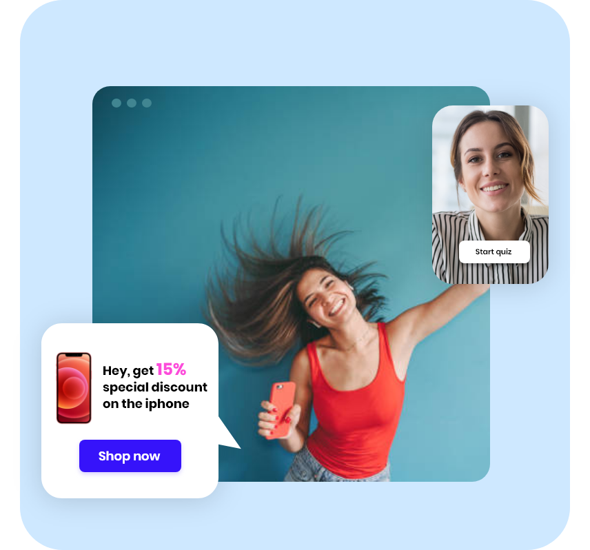 Engage customers in a way that encourages them to act