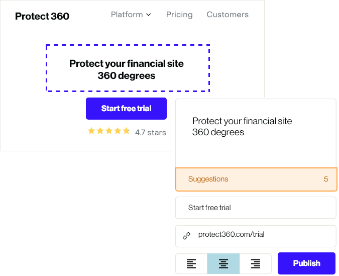 Step 3: Personalize any website without code
