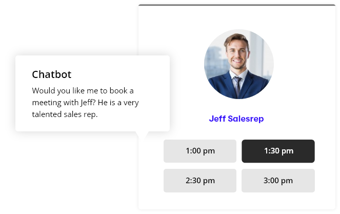 Step 5: Book meetings effortlessly